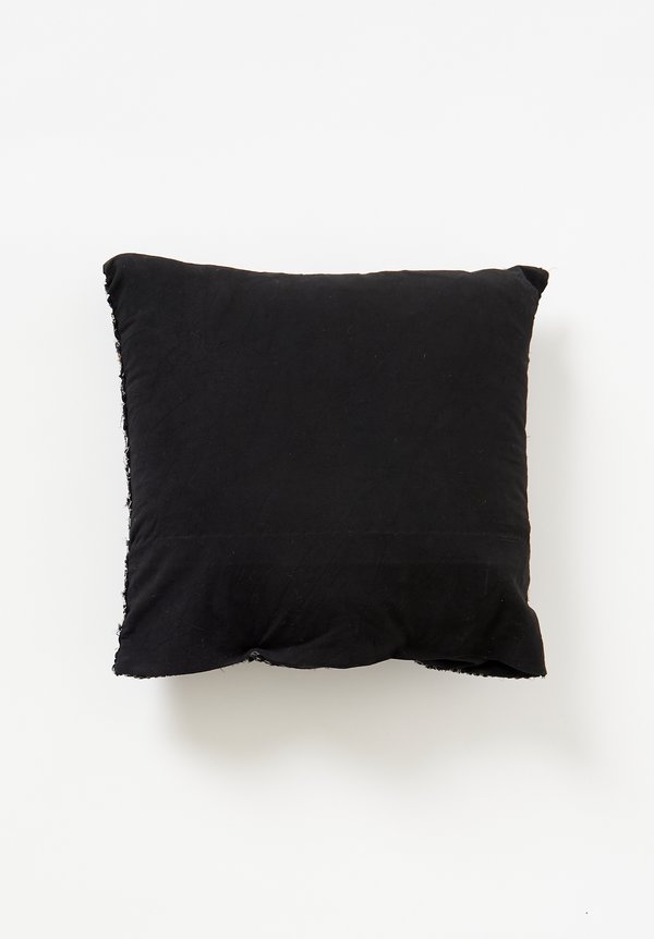 Handwoven Pillows in Black Mix	