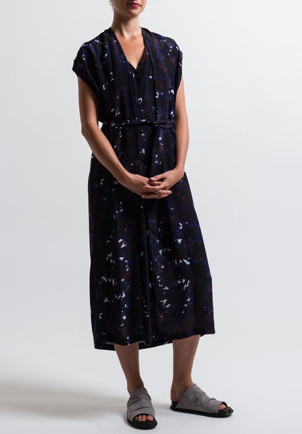 Anntian Long Shawly Shirt Dress in Print Q | Santa Fe Dry Goods ...