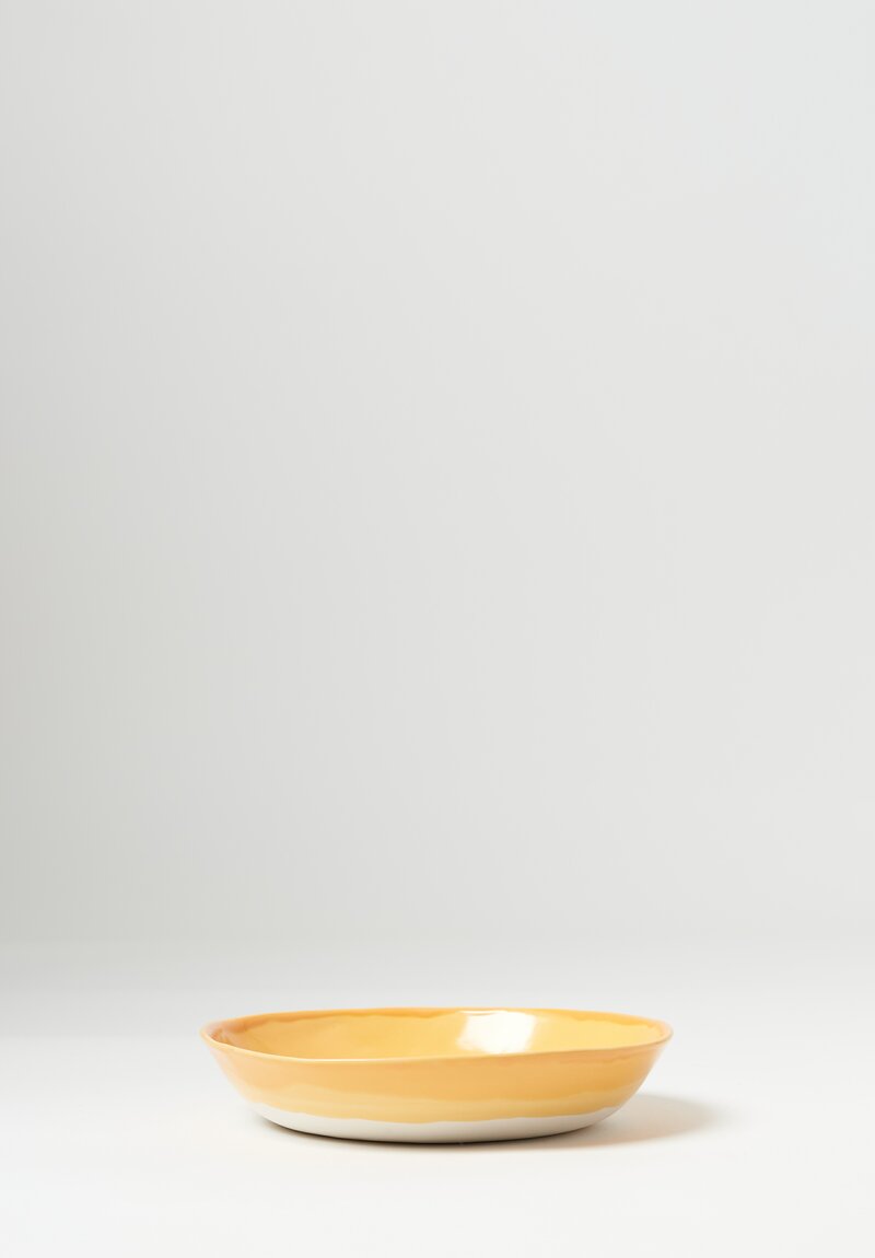Christiane Perrochon Handmade Porcelain Soup Bowl Shiny Mango	