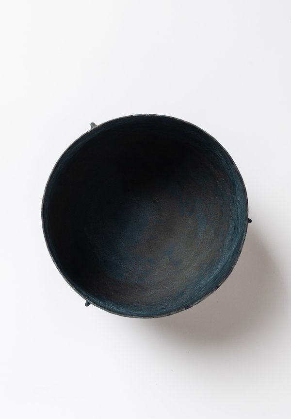 Linda Ouhbi Round Medium Stoneware Bowl	