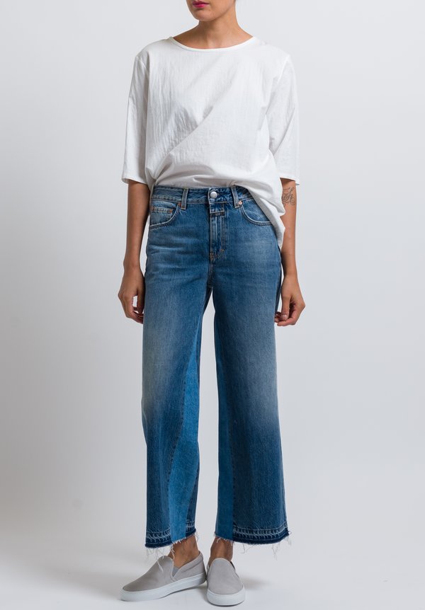 Closed Glow High Waist Jeans in Blue	