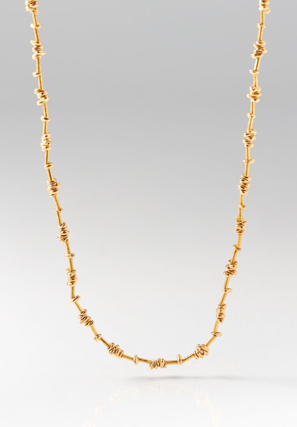 Greig Porter 18K Gold Bead Short Necklace	