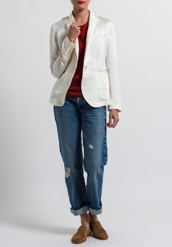Uma Wang Cecchetti Karon Jacket in White