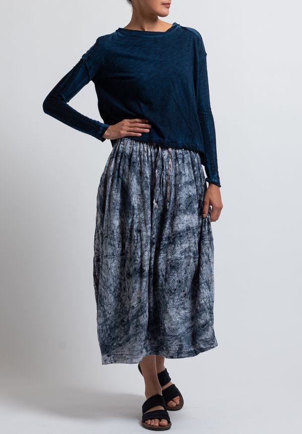 Gilda Midani Pattern Dyed Y Skirt	