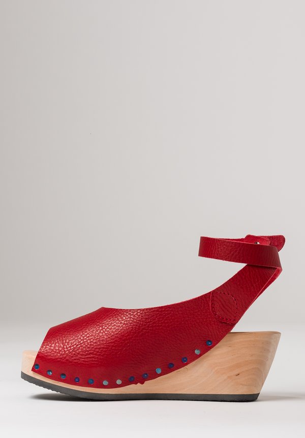 Trippen Orinoco Sandal in Red	