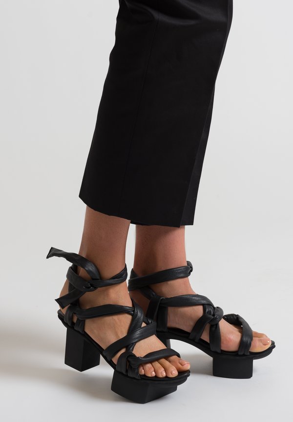Trippen Acrobat Sandal in Black	