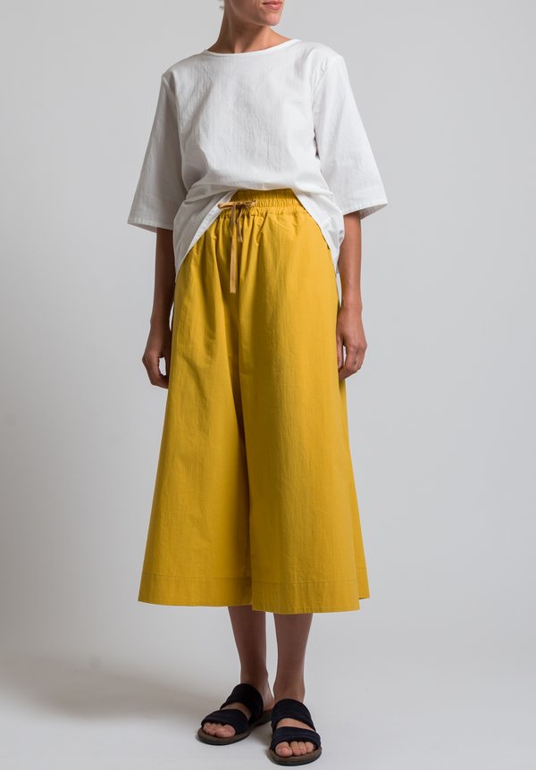 Toogood Percale Boxer Trousers in Sun	