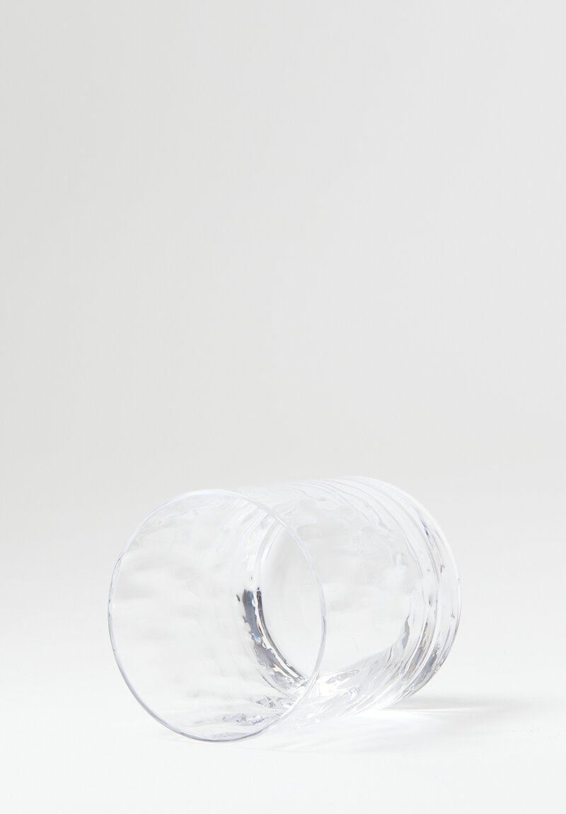 Handmade Portofino Lowball Glass in Clear
