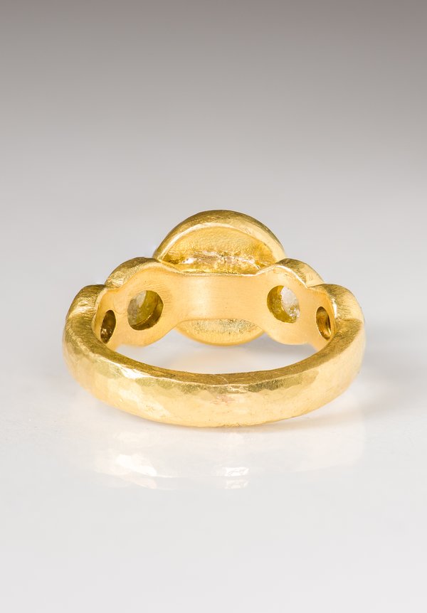 Karen Melfi 22K, Whisky Diamond Ring	