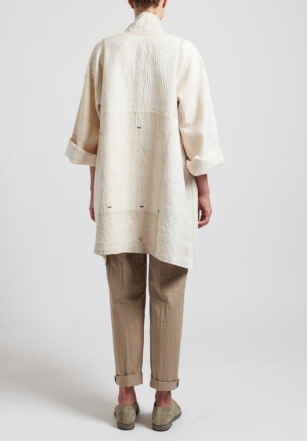 Mieko Mintz 4-Layer Jaipur Jacket in White | Santa Fe Dry Goods ...