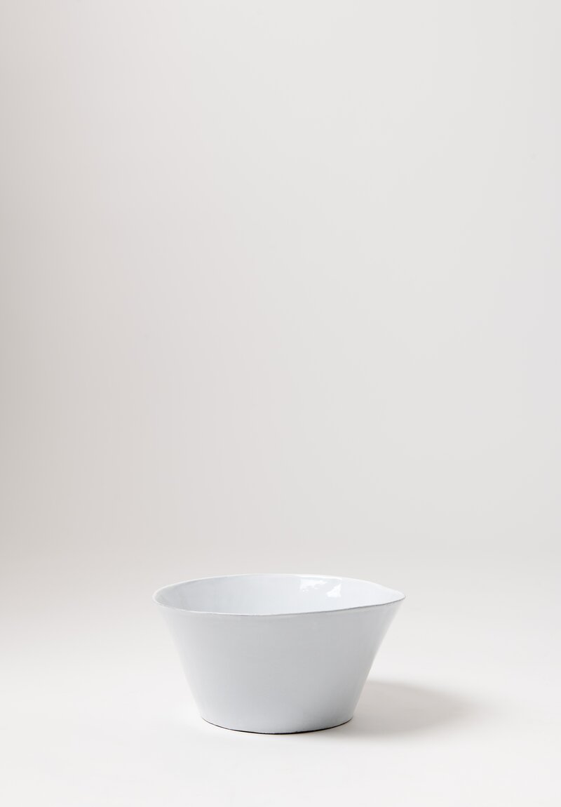 Astier de Villatte Rien Salad Bowl in White	