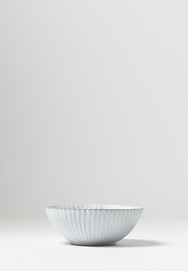 Astier de Villatte Petulla Salad Bowl in White	
