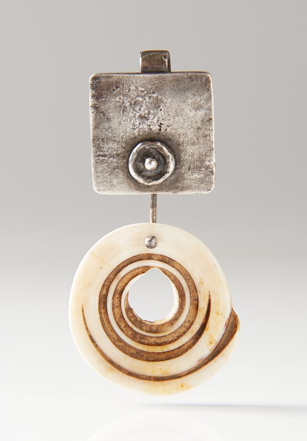 Holly Masterson Shell Currency Pendant	