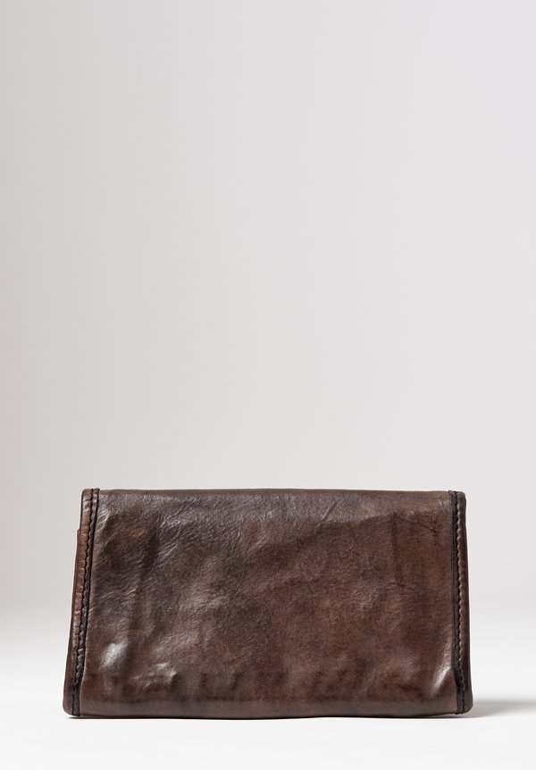 Campomaggi Leather Wallet in Grey	