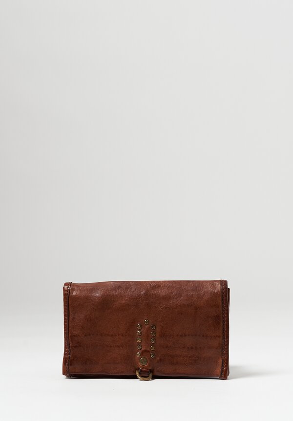 Campomaggi Leather Wallet in Cognac	