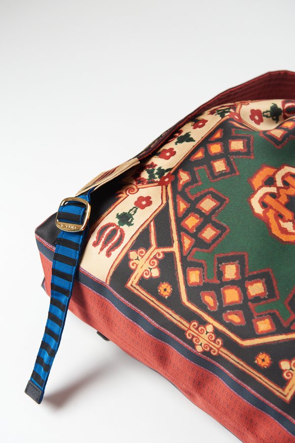 Etro Geometric Print Drawstring Backpack	