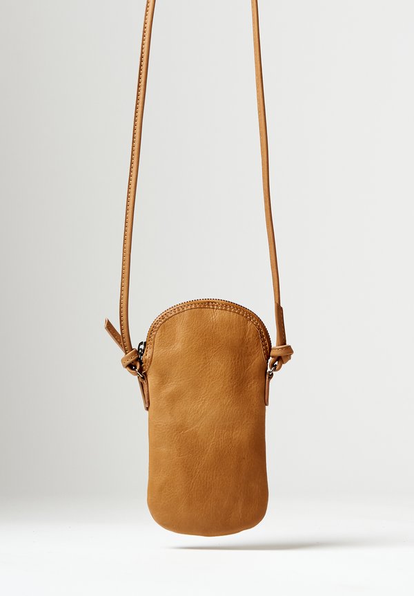 Massimo Palomba Mickey Tibet Pouch Bag in Camel	