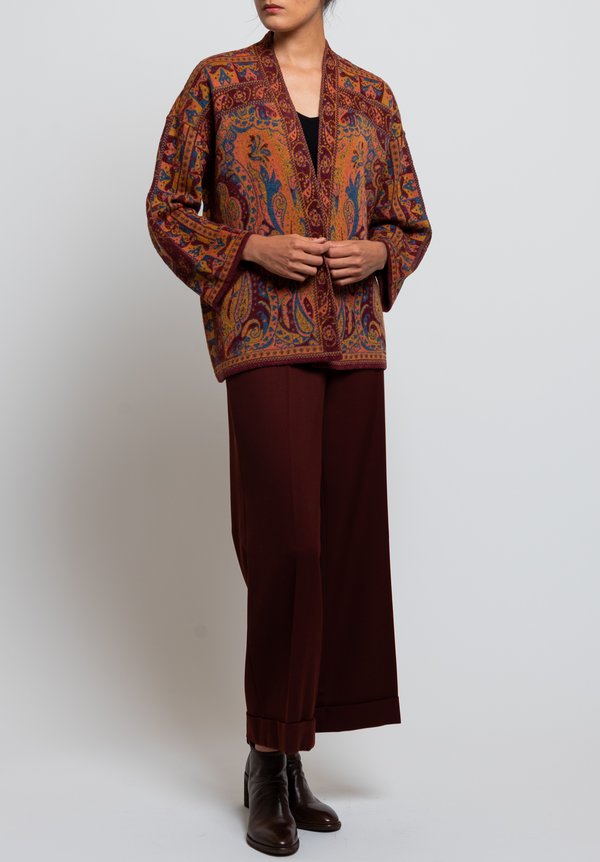 Etro Relaxed Cardigan in Multicolor	