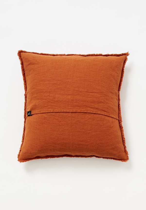 Himla Linen Jolin Pillow in Ginger	