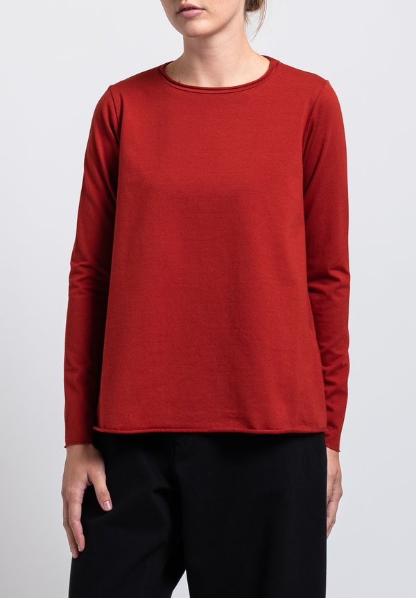 Labo.Art Stretch Cotton Jeppe Jersey Tee in Autunno	