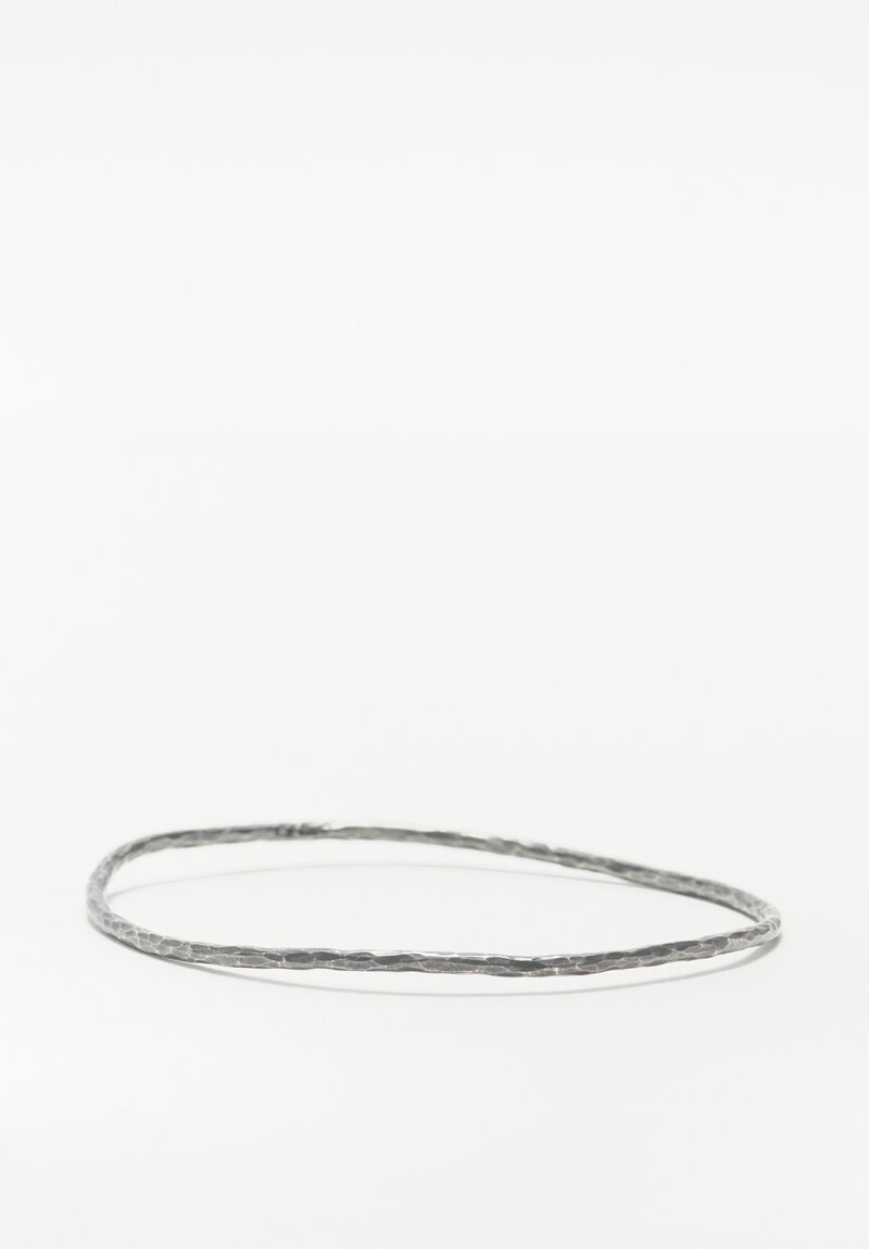 Lika Behar Oxidized Silver, Hammered Bracelet	