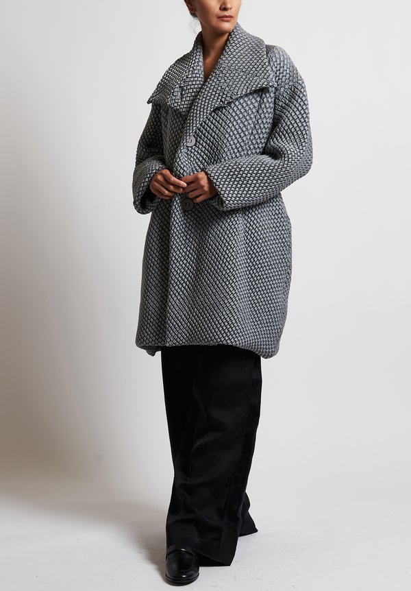 Issey Miyake Bubble Coat in Grey | Santa Fe Dry Goods . Workshop