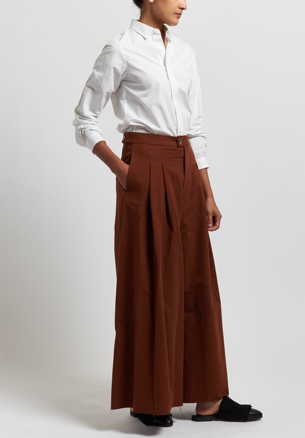 A Tentative Atelier ''Gregg'' Pants in Brick Red	