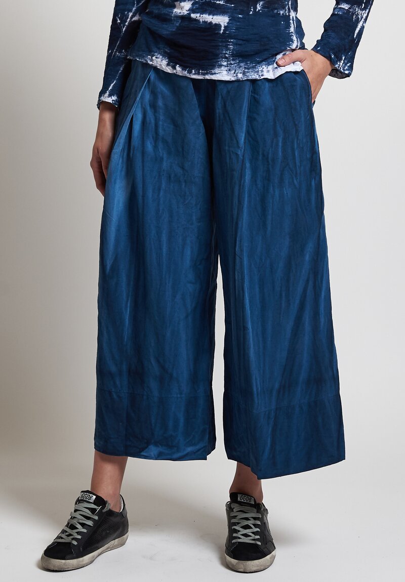 Gilda Midani Pleat Pants in Blue	