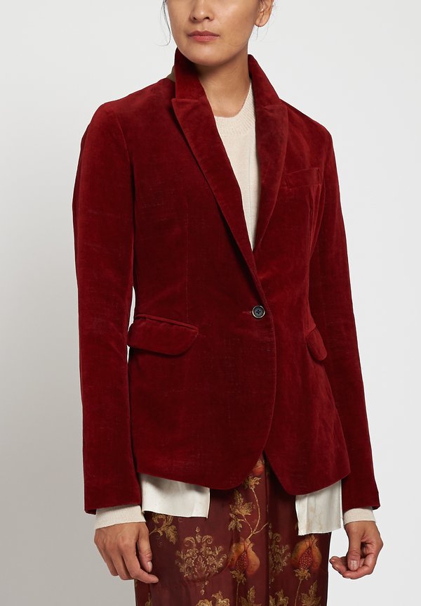 Uma Wang Hasani Karon Jacket in Red	