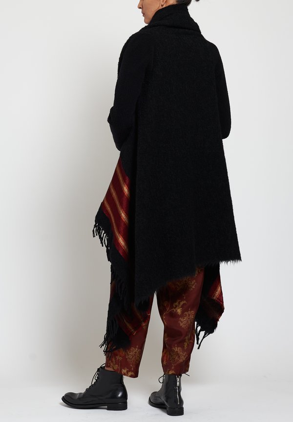 Uma Wang Bonavista Caieta Coat in Black | Santa Fe Dry Goods . Workshop ...