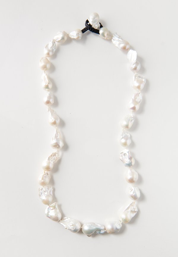 Monies UNIQUE Long Baroque Pearl Necklace