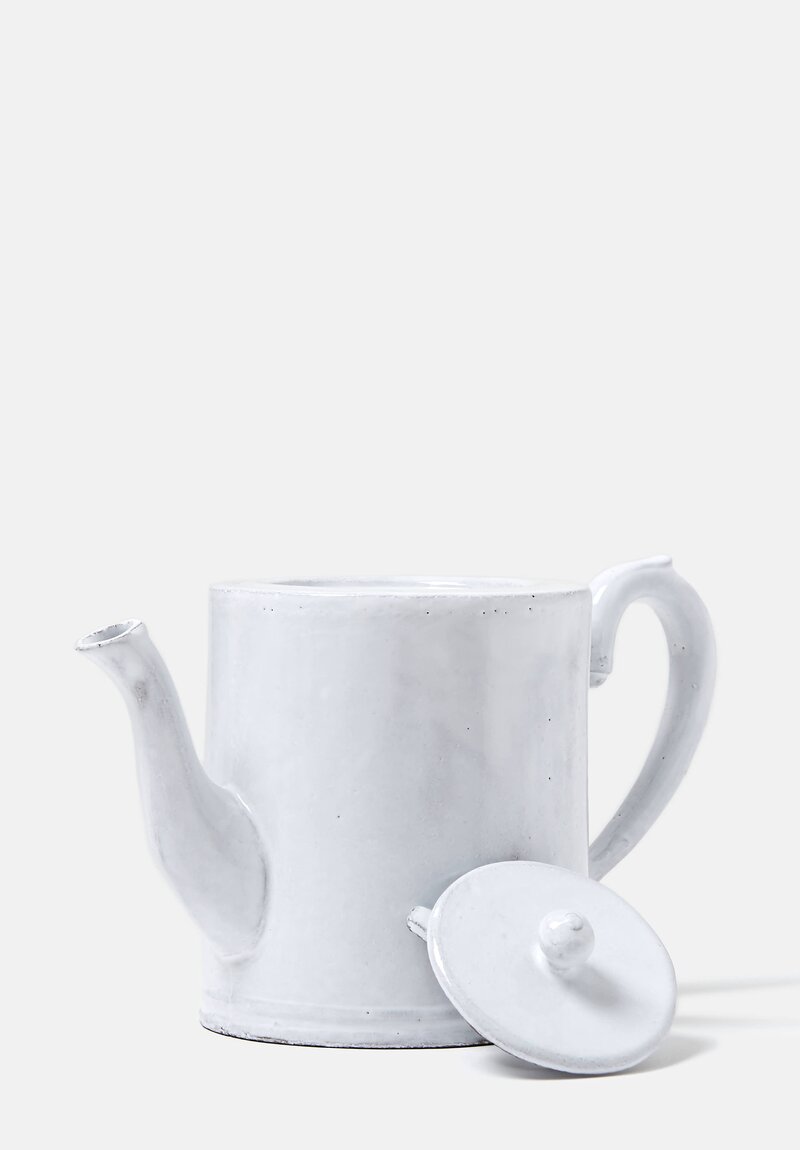 Astier de Villatte Colbert Teapot in White	