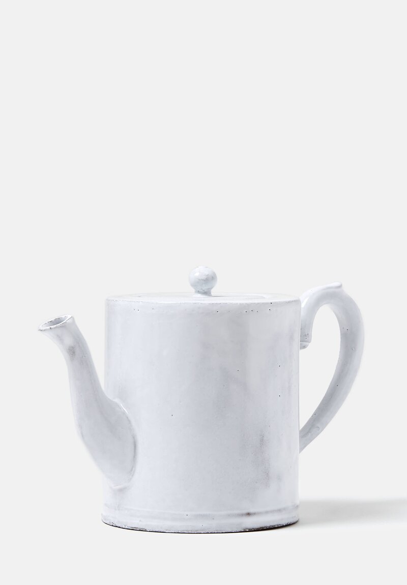 Astier de Villatte Colbert Teapot in White	