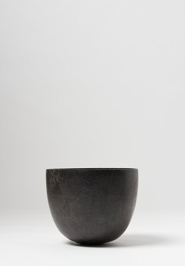 Terra Coll Clayworks Stoneware Tall Bowl Charcoal