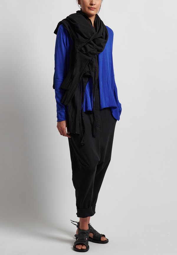 Rundholz Black Label Open Front Cardigan in Curacao