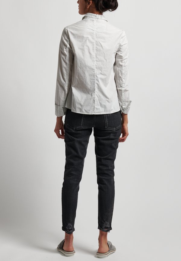 Rundholz Black Label Button Front Shirt in Cliff