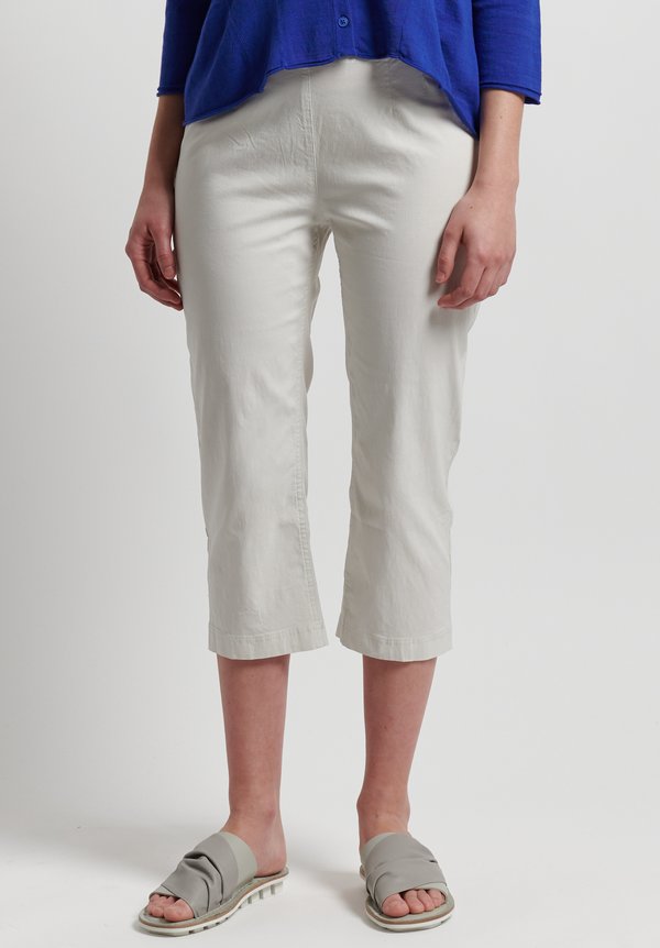 Rundholz Black Label Stretch Cropped Pants in Cliff	
