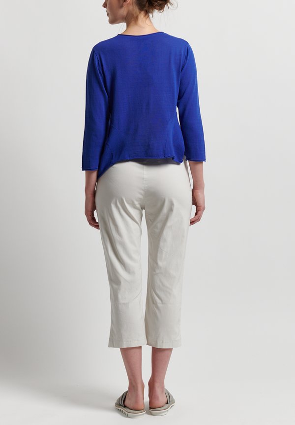 Rundholz Black Label Stretch Cropped Pants in Cliff	