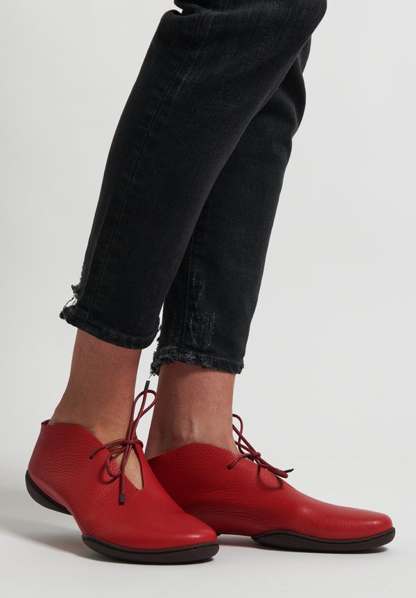 Trippen Summer Shoe in Red	