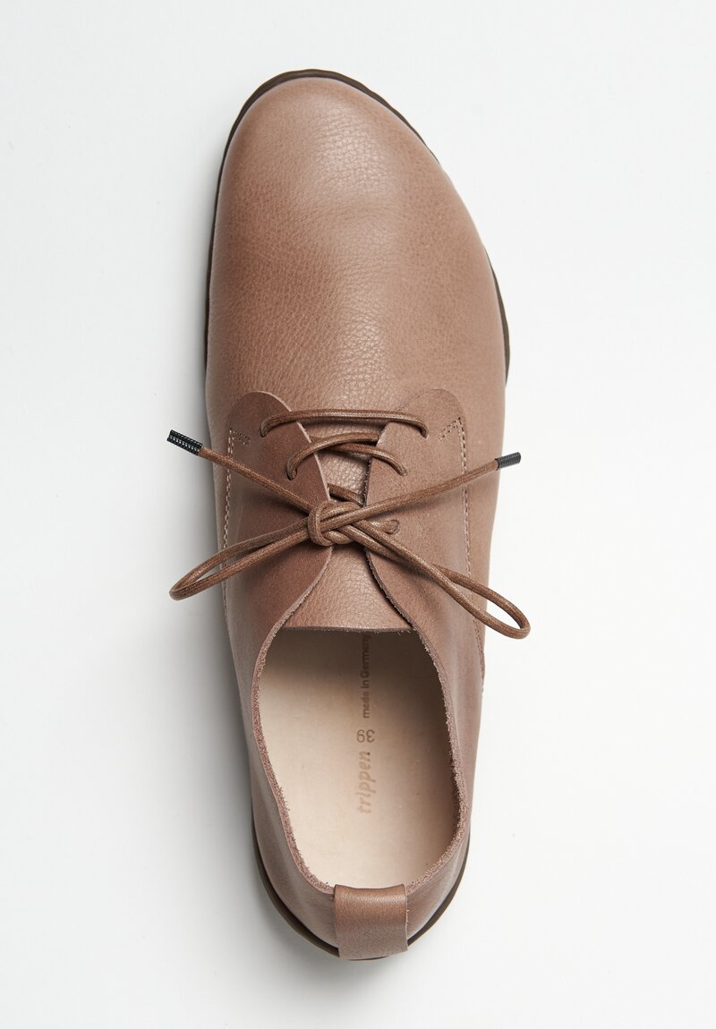 Trippen Pot Lace-Up Shoe in Taupe	