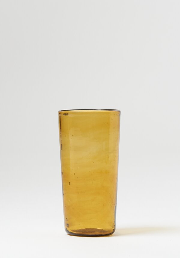 La Maison Dar Dar Handblown Konik Glass Amber	