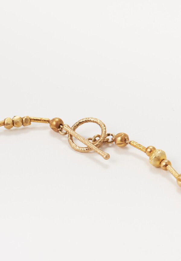 Greig Porter 18K Gold Single Strand Necklace	