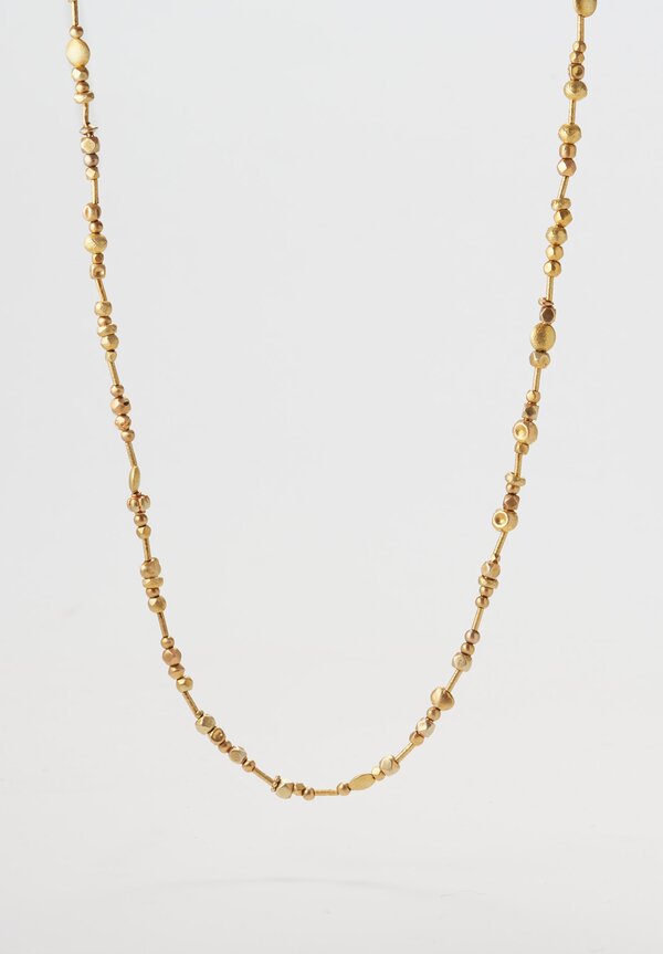 Greig Porter 18K Gold Single Strand Necklace	