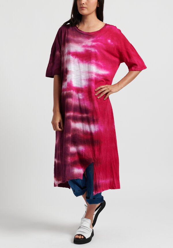 Gilda Midani Pattern Dyed Long Super Dress in Laser | Santa Fe Dry ...