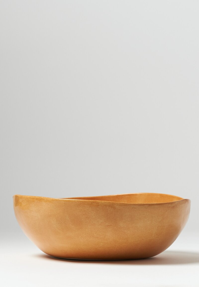 Bertozzi Solid Painted Large Bowl in Orange	