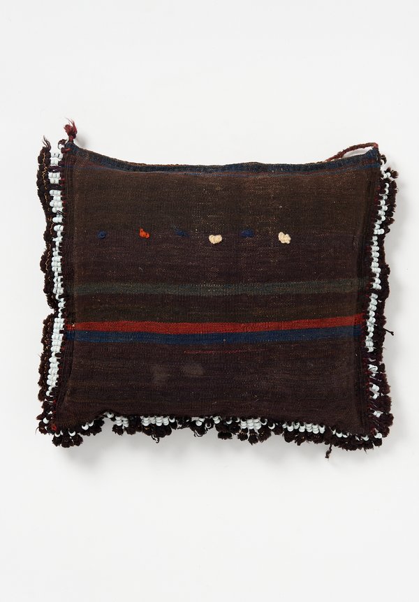 Wool Baluch Camel Bag Bead Tassel Pillow	
