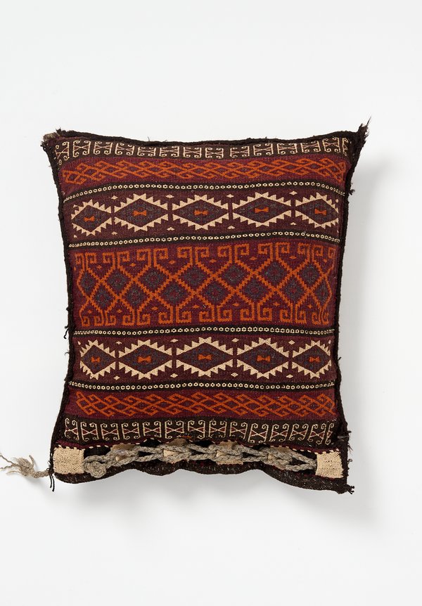 Wool Afghan Wool Woven Multi-Pattern Pillow	