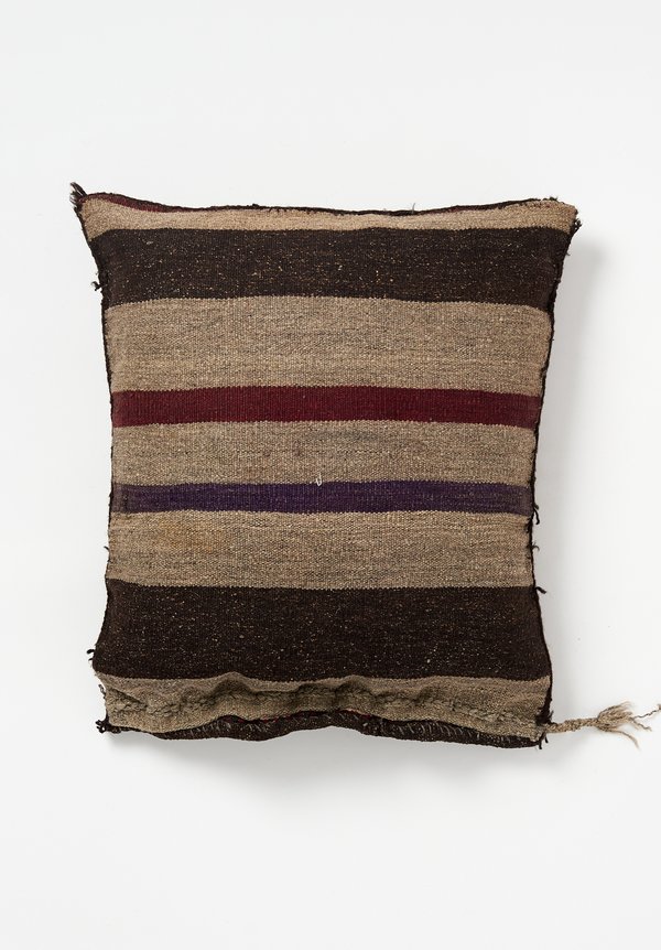 Wool Afghan Wool Woven Multi-Pattern Pillow	