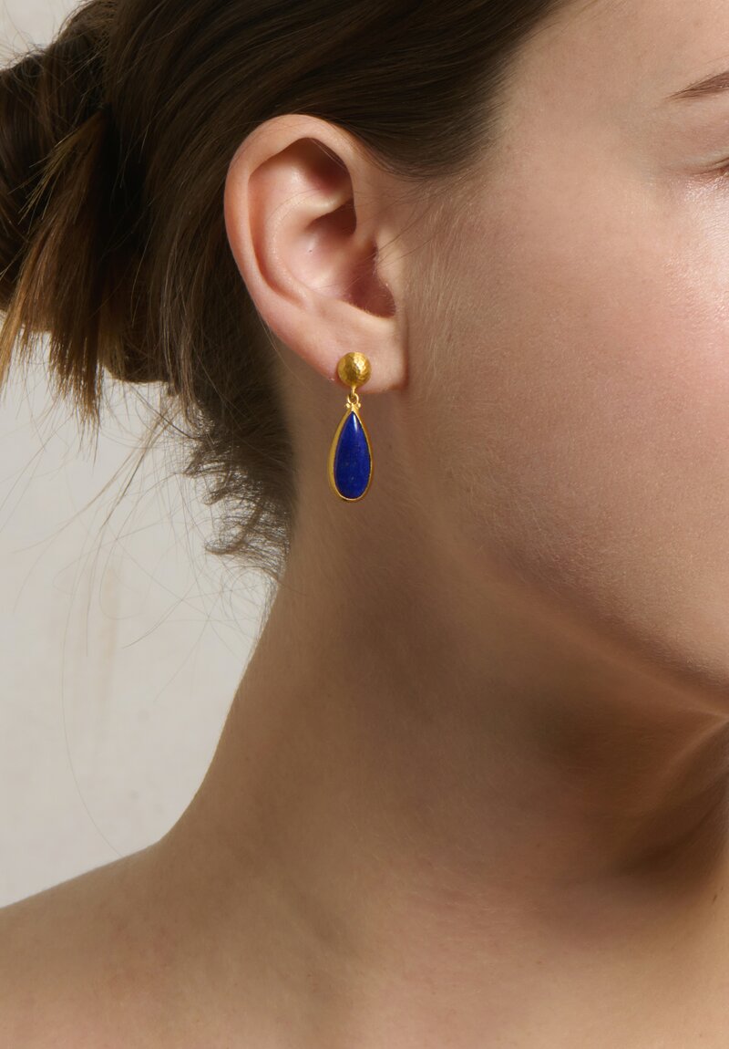 Lika Behar 24K, Lapis ''Modern'' Earrings