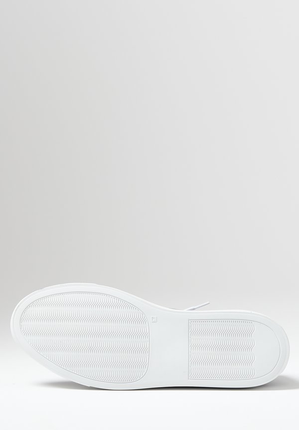 Common Projects Achilles Low White Sole Sneaker in Black	